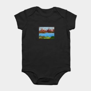 Torres del Paine Chile Baby Bodysuit